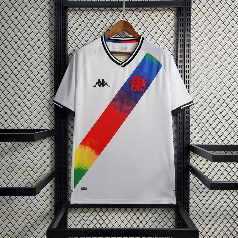 Camisa Vasco de Gama Lgbt Branca 21-22