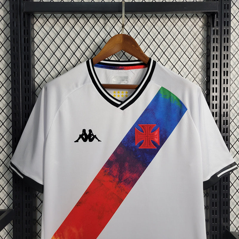 Camisa Vasco de Gama Lgbt Branca 21-22